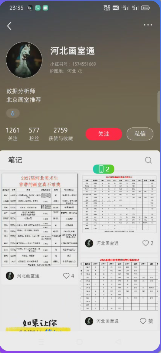 素人号河北画室通